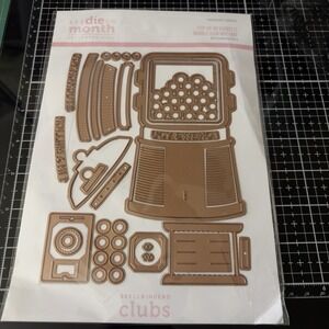 Spellbinders 3D Vignette Bubble Gum Machine Large Die Of Month DOMAPG-SEP22 NEW